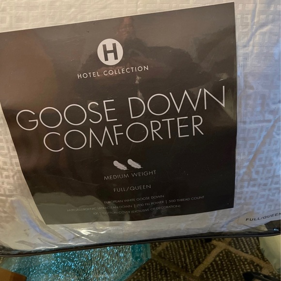 Hotel Collection Other - HOTEL COLLECTION GOOSE DOWN COMFORTER IN QUEEN